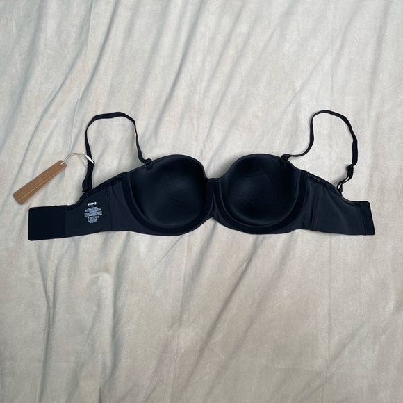 SKIMS Fits Everybody Strapless Bra 32D Onyx NWT - Picture 2 of 7